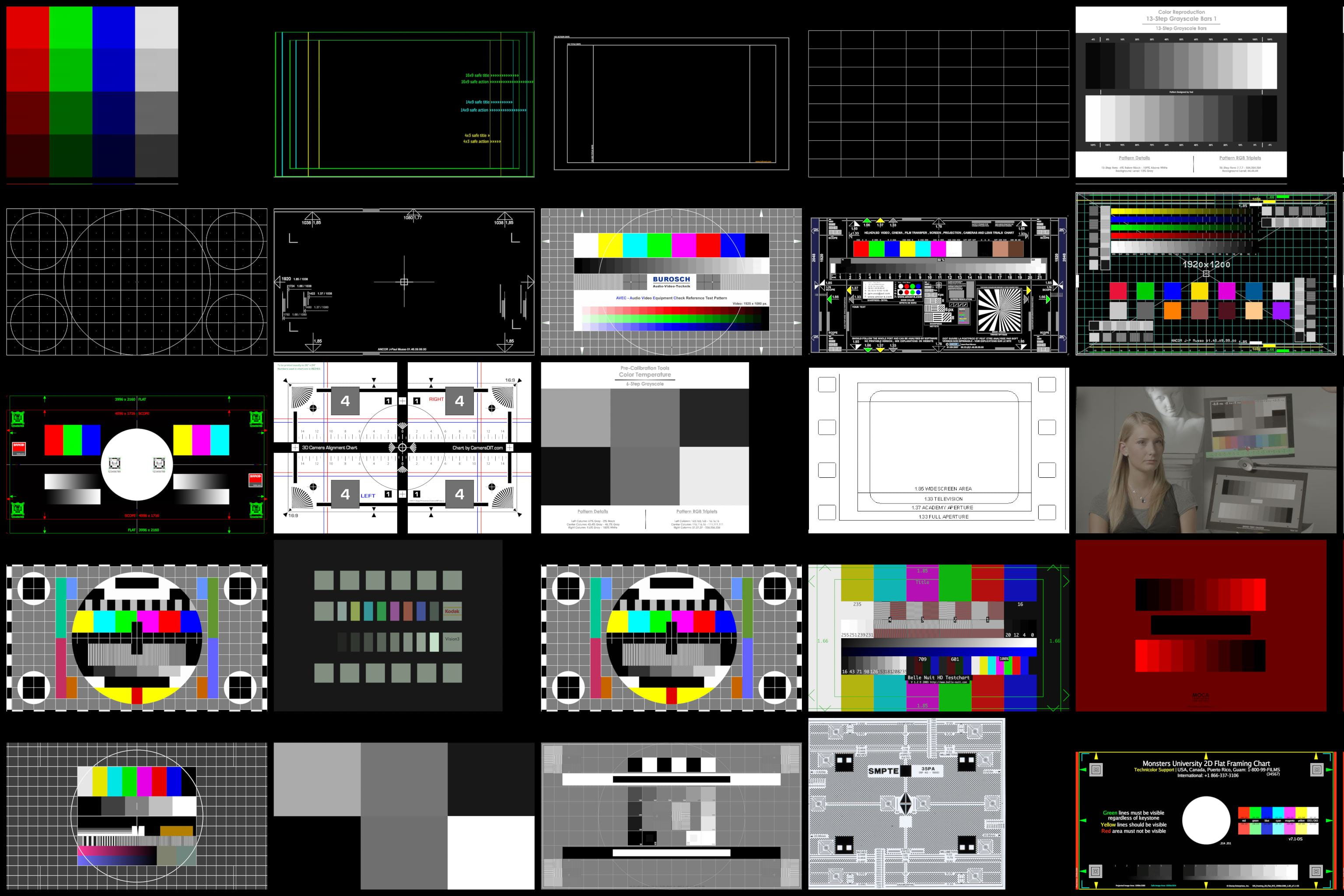 The Kodak Marcie (LAD) test image in log space
