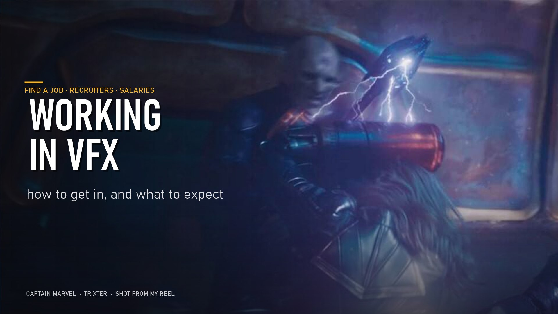 Working in VFX: how to get a job