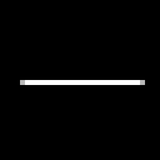 Line kernel, a motion blur