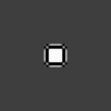Lanczos6: dark and bright rings