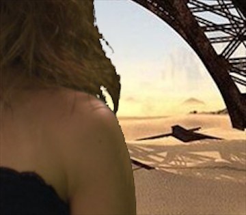 a hard Keylight key (clips 0.45 and 0.6): the fine hair is gone