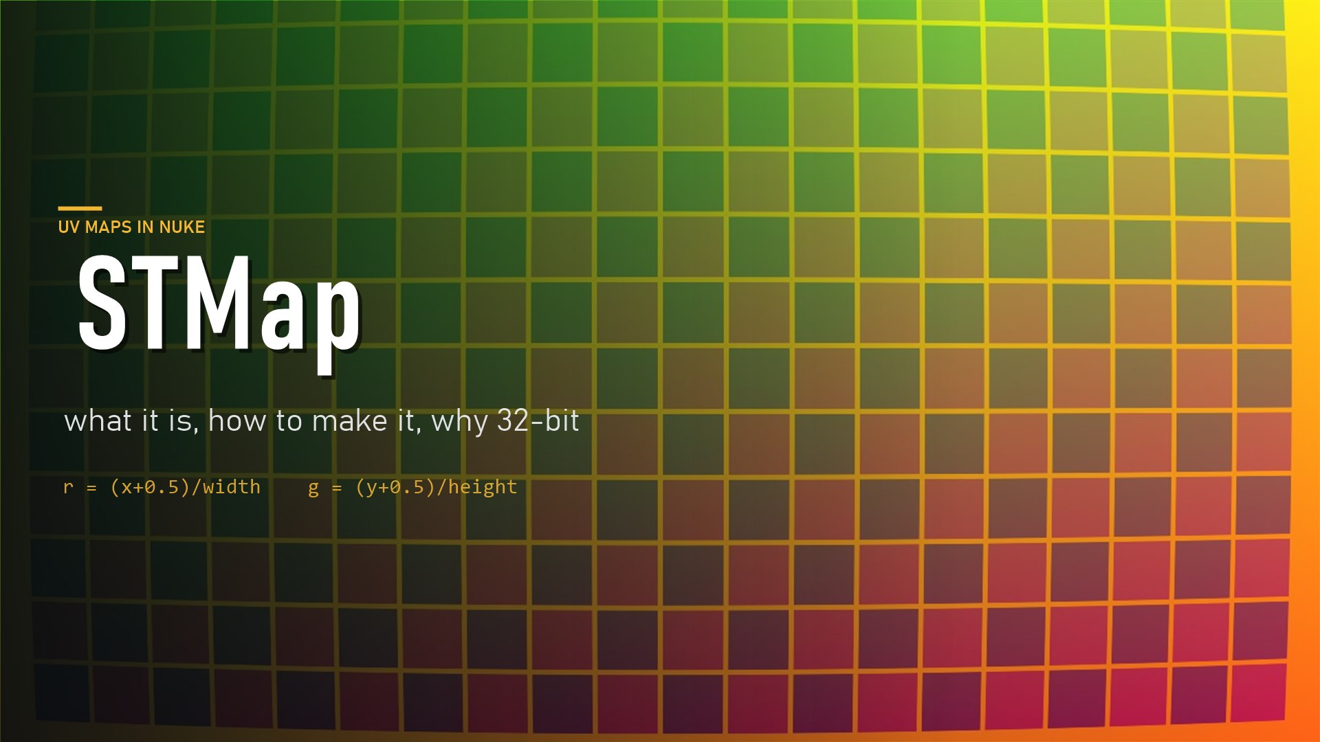 What Is an STMap in Nuke