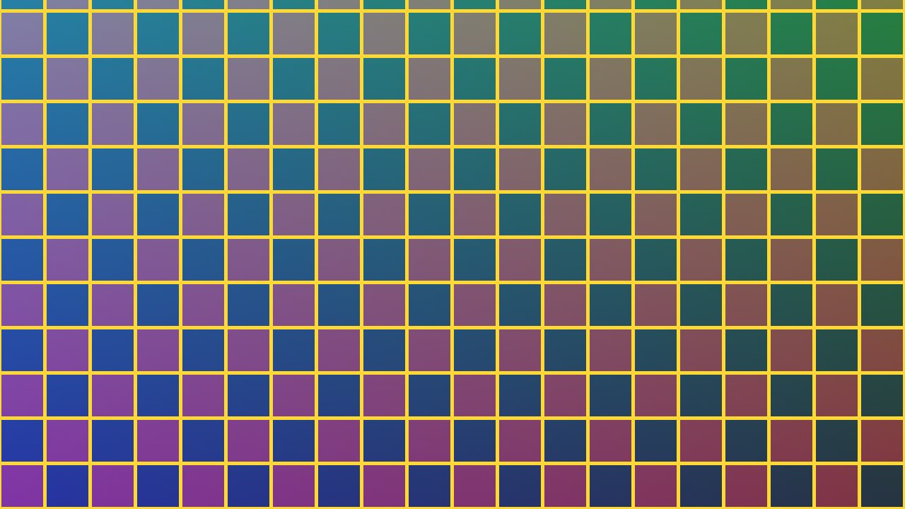 The grid mirrored with an STMap