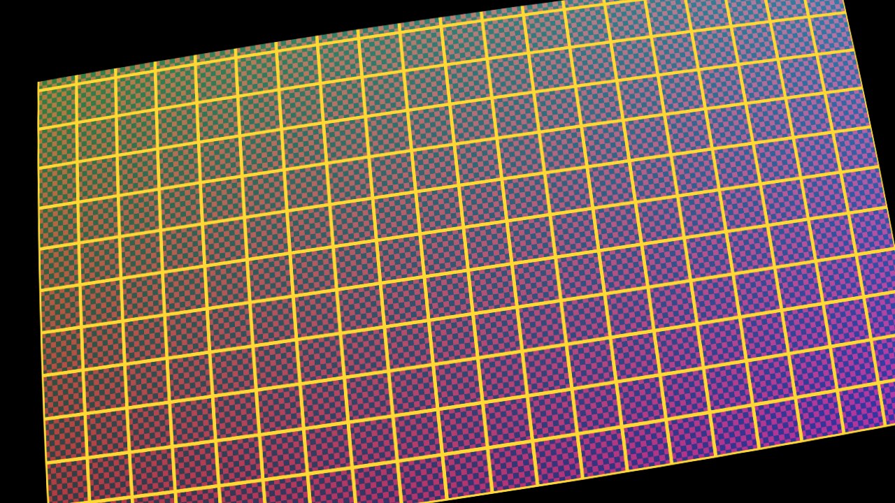 After a lens distortion